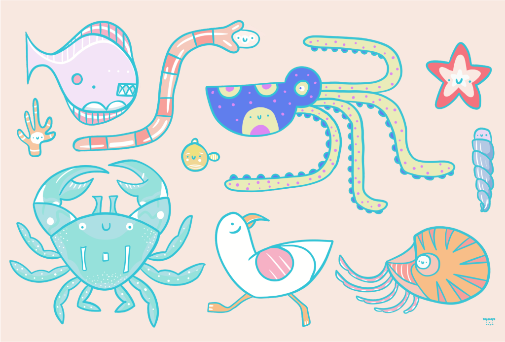 colección marina naponapo, en la feria de las artes ucr 2022